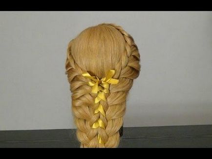 Weave плитка на дълга коса фото и видео уроци по руски език