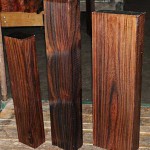 вид на дървен материал, използван за производството на музикални инструменти - работилница Алексей Serebrova
