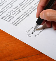 Правила за регистрация и официално писмо образец на английски език