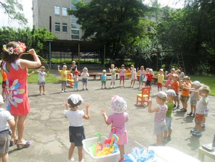 Развлечения - това е, което ни лято - образование в ранна детска възраст, събития