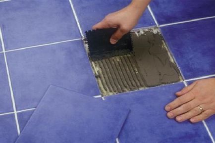 Ремонт подови плочки, как да решите дефекти