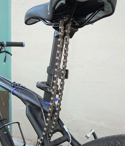 Ремонт велосипед верига