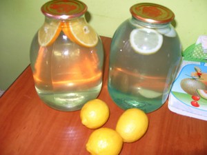Рецепти бреза SAP с лимон или лимонена киселина