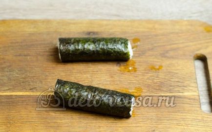 Rolls с стъпка краставица капа маки рецепта по стъпка (11 снимки)