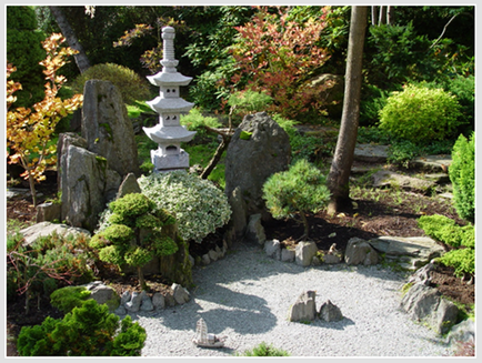 Градина в японски стил със собствените си ръце, съвети Cottagers