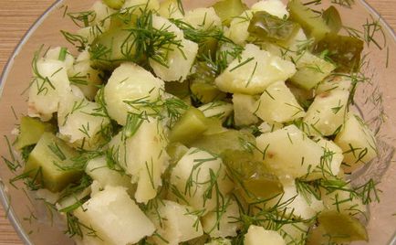 Салата с картофи и гъби рецепти за вкусни салати с картофи, гъби и други съставки