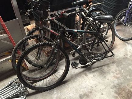Домашна скутер от стар велосипед със собствените си ръце