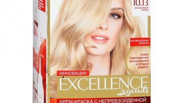 Нежна боя за коса Loreal ekselans палитра