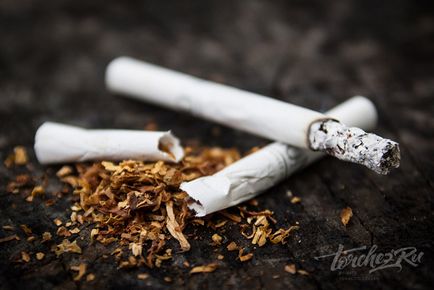 Цигарите, тръби, пури - че пушенето е вредно
