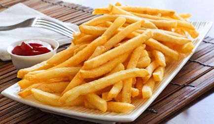 Колко калории има в варени картофи, пържени картофки, и картофи в обвивка