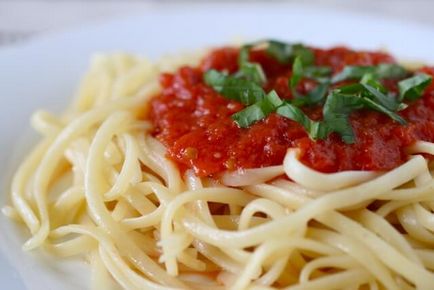 Доматен сос за спагети прости рецепти
