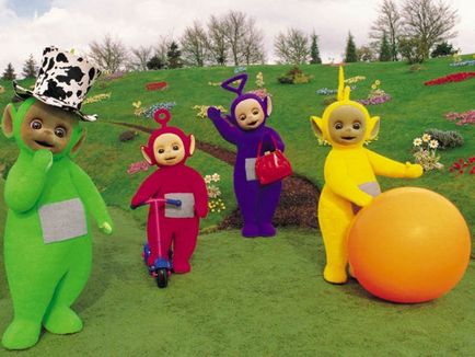 Страстите грешен детето, или както се нарича на Teletubbies