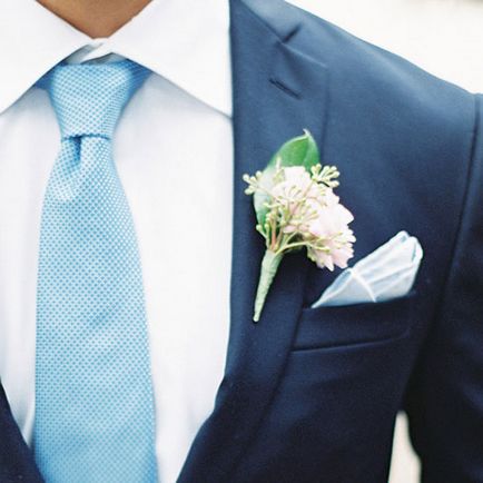 Сватба в синьо със снимки и примери