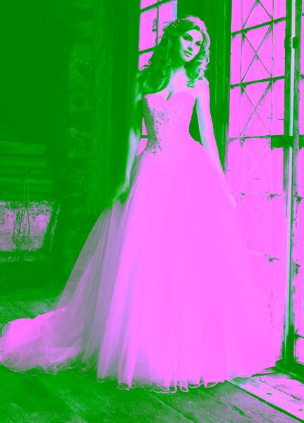 Сватбена рокля принцеса вечерна рокля