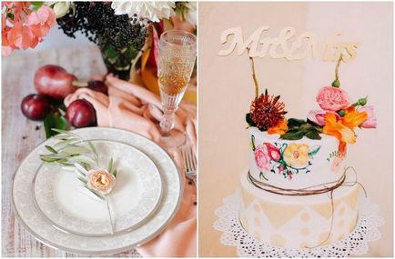 Сватбени тенденции 2017 в дизайна на празника и в образа на булка, снимката
