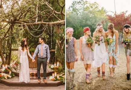 Сватбени тенденции 2017 - стилове и рокли, букети и торти