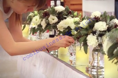 Сватба Бизнес салон флористика за регистрация на бракове