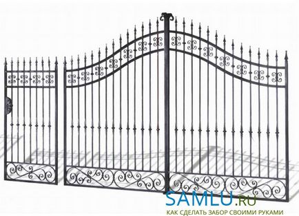 Заварените порти и вратички как да се заваряват метални