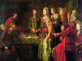 Ухажването булката митнически, правила, подаръци (булката) Ухажването булката митнически, правила, подаръци