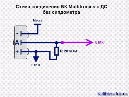 Настройка на бордовия компютър на връзката сензор за скоростта на автомобила - kulibinsk клуб