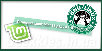 Монтаж Linux мента 18, съседен на прозорци 10 (Linux) Инсталирайте Linux мента 18 в близост до прозорците на 10