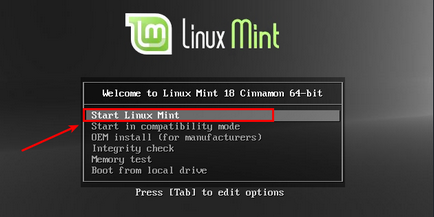 Инсталирайте Linux мента 18 в близост до прозорците на 10