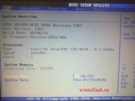 Инсталиране на Windows със светкавица и настройка на BIOS (настройки) Инсталиране на Windows със светкавица и настройка на BIOS
