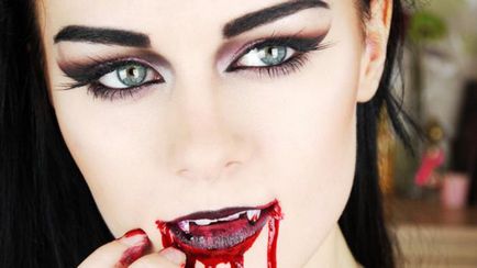 Vampire грим за Хелоуин