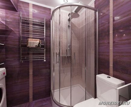 Възможности за дизайн баня в къщата на панела