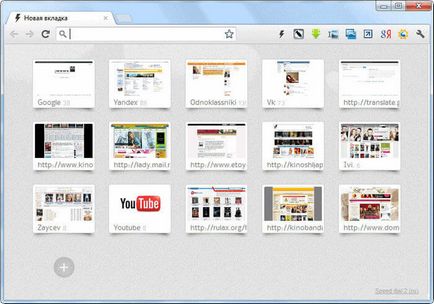 Визуални отметки за Google Chrome 1 ( Визуални маркери за Google Chrome 1