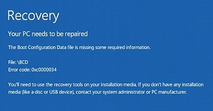 ремонт Boot прозорци 10 методи (Windows с помощта на командата) ремонт Boot прозорци 10 Няколко методи