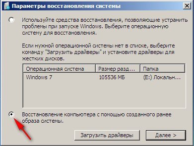 Windows 7 - Създаване на системен образ и неговото възстановяване от нея (случая) Windows 7 - създаване на системен образ и да го възстанови от него