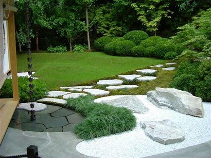 Японска градина в дача