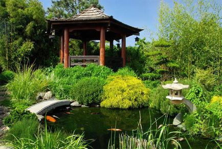 Японска градина със собствените си ръце орнаменти
