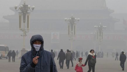 причинява замърсяване на въздуха, опазване на атмосферата, влиянието на човека