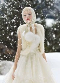 Зимни сватбени рокли