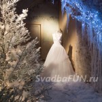 Зимна сватбена рокля - фото възможности зимните за сватбени рокли