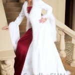 Зимна сватбена рокля - фото възможности зимните за сватбени рокли