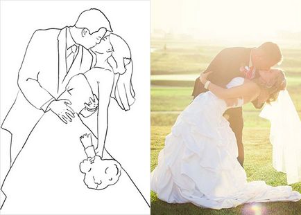 20 Най-добра позиция за снимките на сватбата снимка