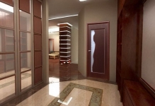 Мецанин в коридора как да направите свои ръце, зала килер, отделение и огледало Алла 5, проектиране и