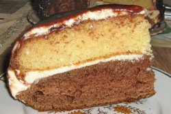 Бисквитена торта - рецепти със снимки