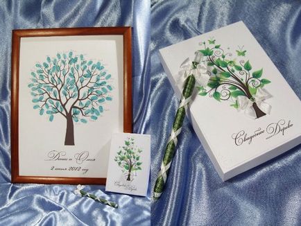 Дървото на желанията за сватба с ръцете си - на майсторски класове, бланки и снимка на завършената работа