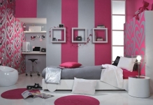 Дизайнът на стените с тапети два вида цветове в една и съща стая, фото обработка, как да се съчетаят дизайн, в двойна