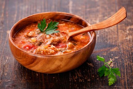 Готвене супа kharcho правилно, на официалния сайт на рецепти на Джулия Висоцки