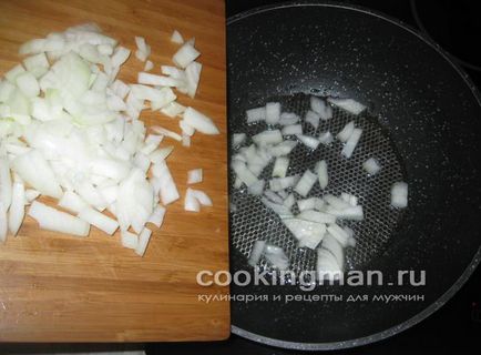 Тиквички задушени (лук, моркови, домати и червен пипер) - готвене за мъже