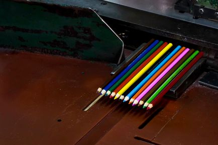 Както изработена от сибирски кедър моливи - блог - производство - ние сме направили