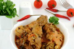 Как да се готви пилешки chakhokhbili