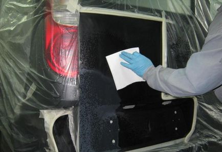 Когато колата се грундира преди боядисване праймер машини (видео)