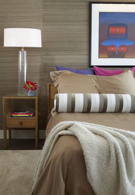 Какво лепило тапет в спалнята - Фото интериорен дизайн
