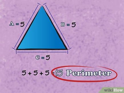 Как да се намери периметъра на триъгълника